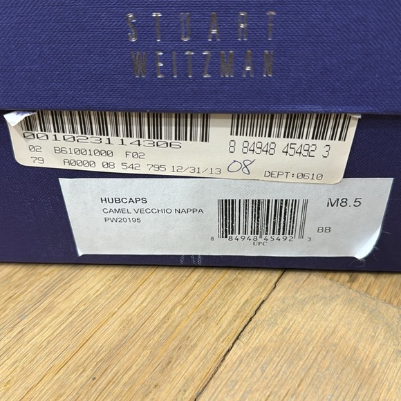 Stuart weitzman hubcaps wedge sandal size 8.5 - Picture 2 of 4